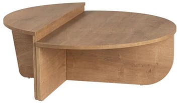 Asir 563NRD1903 Salontafel honing eiken van €169 voor €59, Huis en Inrichting, Tafels | Salontafels, Overige materialen, 50 tot 100 cm