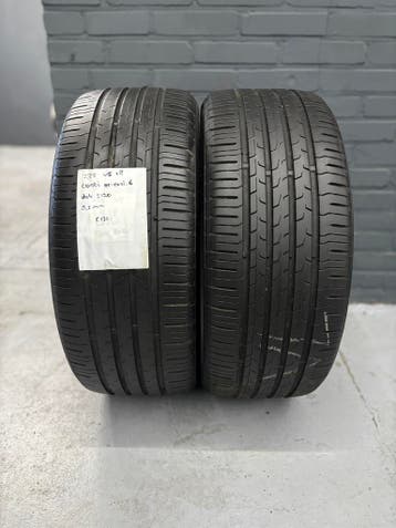 225/45/18 CONTI ECOCONTACT 6 5,2MM 2 STUKS €120,- (5120), Auto-onderdelen, Banden en Velgen, Ophalen, 18 inch, Gebruikt, Band(en)