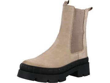 PS Poelman NORA - Dames Chelsea Boots - Suède leer - Beige, Verzenden, Nieuw