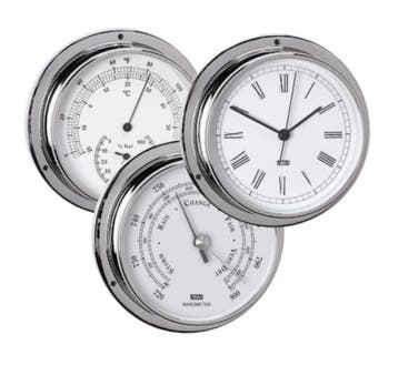 scheepsklok barometer thermometer hygrometer klok windmeter, Verzenden, Nieuw