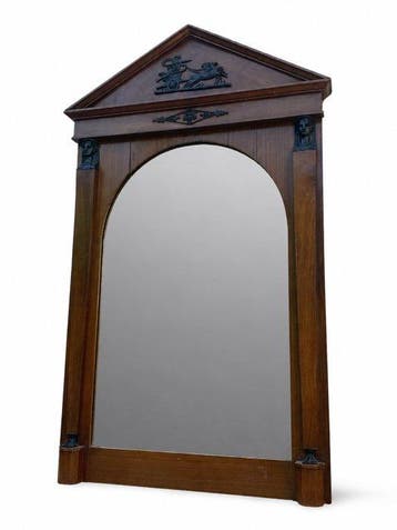 Spiegel - Hout - Retour dEgypte Hoogte 140 cm