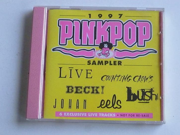 1997 Pinkpop Sampler, Cd's en Dvd's, Cd's | Rock, Zo goed als nieuw, Ophalen of Verzenden