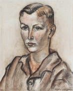 Matthieu Wiegman (1886-1971) - Portret jongeman