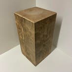 Handgemaakte winddroog eiken sokkels / zuilen – 20x20 cm, Verzenden, Nieuw