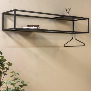 Spinder Design Strato 120 wandkapstok - zwart, Verzenden, Nieuw