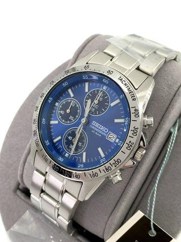 Seiko - Chronograph - Zonder minimumprijs - SBTQ071 - Heren