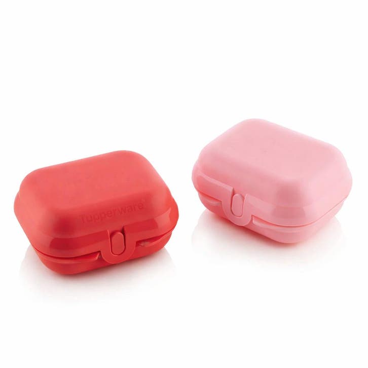 Tupperware Snackdoosjes Roze, Huis en Inrichting, Keuken | Tupperware, Nieuw, Ophalen of Verzenden