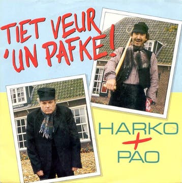 vinyl single 7 inch - Harko + Pao - Tiet Veur Un Pafke!..., Verzenden, Zo goed als nieuw, 7 inch, Nederlandstalig