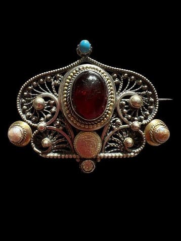 Broche - Zilver - Begin 20e eeuw