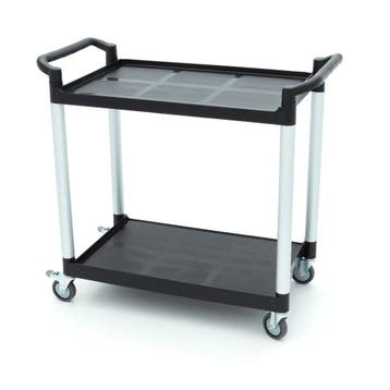 Serveerwagen | Aluminium/Kunststof | Aluminium constructie |, Verzenden, Nieuw in verpakking