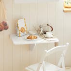 2dekans | SoBuy Eettafel inklapbaar - Max. 20 kg - 60 x 40 x, Ophalen of Verzenden, Zo goed als nieuw