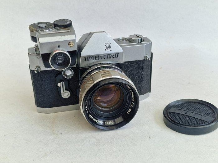 Petri Flex V6 + 1,8/55mm | Single lens reflex camera (SLR), Audio, Tv en Foto, Fotocamera's Analoog