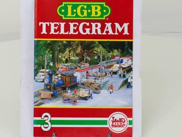 LGB Telegram 1990 no 3 (Boeken en CDDVD, grootspoor), Verzamelen, Ophalen of Verzenden, Gebruikt, Overige typen