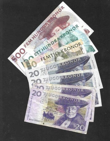 Zweden. - 7 banknotes - various dates - Pick 61b (2), 63a