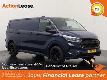 Ford Transit Custom Bestelbus L2 H1 2024 Diesel, Zwart, Blauw, Nieuw, Transit