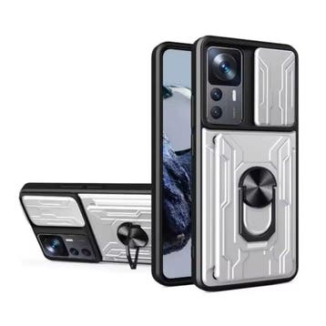 Xiaomi Poco X5 Pro - Card Slot Hoesje met Kickstand en, Verzenden, Nieuw