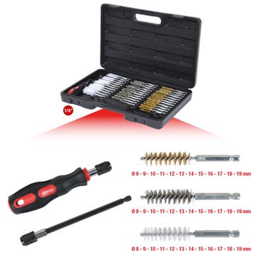 KS Tools 1/4 Reinigingsborstelset 38-delig, Verzenden, Nieuw