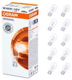 Osram W16W Gloeilamp 12V 16W W2.1X9.5D, Auto-onderdelen, Ophanging en Onderstel, Ophalen of Verzenden, Nieuw