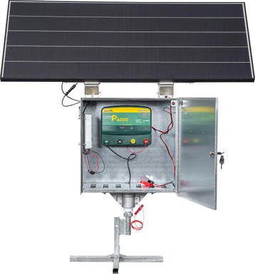 Patura P6000 met veiligheidsbox Maxi, 200 W zonnepaneel,, Dieren en Toebehoren