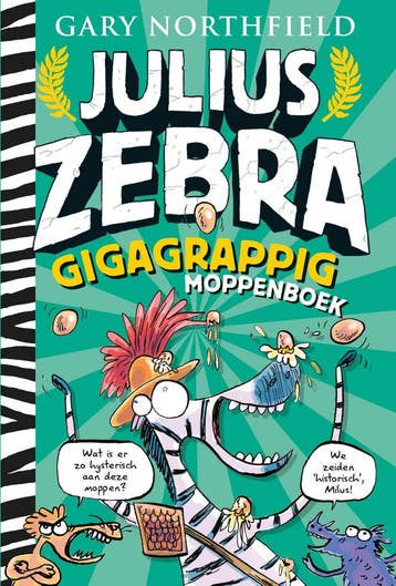 Gigagrappig moppenboek / Julius Zebra - Gary Northfield, Verzenden, Zo goed als nieuw, Gary Northfield