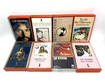 Cat Stevens - Collection of 8 tapes - Folk Rock Pop -, Cd's en Dvd's, Nieuw in verpakking