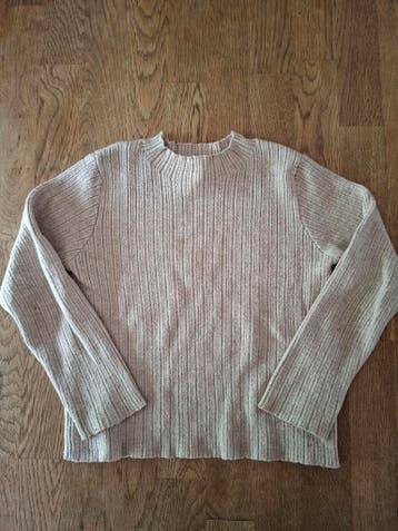 Zara beige ribtrui maat 104, Zo goed als nieuw, Zara, Meisje, Shirt of Longsleeve