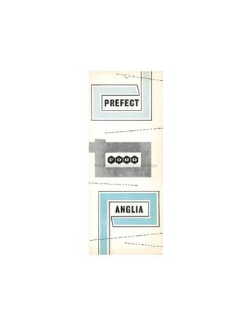 1958 FORD PREFECT & ANGLIA BROCHURE ENGELS, Nieuw, Ford, Author