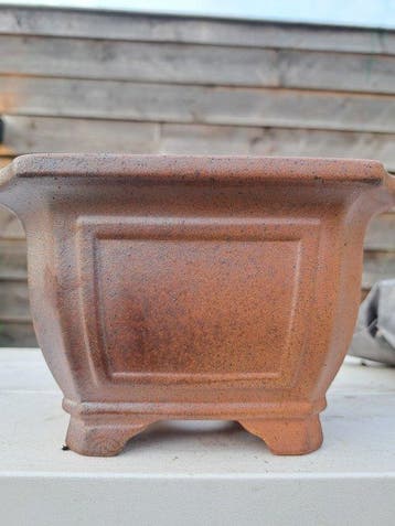 Bonsai schaal - 18x18x11,5cm - Hoogte (boom): 0 cm - Diepte, Antiek en Kunst, Curiosa en Brocante
