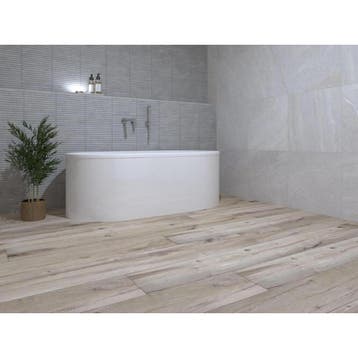 Flaviker Nordik Wood Vloertegel - 26x200 cm - Mat Beige, Ophalen of Verzenden, Nieuw
