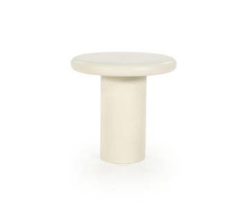 Bijzettafel Jade 45x45cm - zand | Eleonora, Huis en Inrichting, Tafels | Bijzettafels, Ophalen of Verzenden, Nieuw