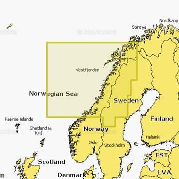 Navionics Waterkaart Platinum+ Regular NPEU053R Noorwegen No, Ophalen of Verzenden, Nieuw