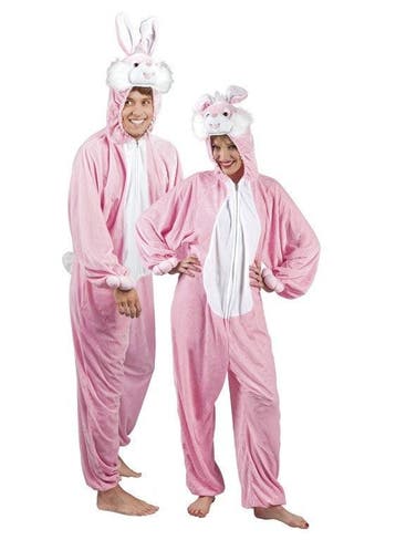 Konijn pak / Haas Pak Roze - XL, Verzenden, Nieuw