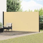 vidaXL Uittrekbaar Zijscherm Zand 500 x 220 cm Polyester, Tuin en Terras, Zonneschermen, Verzenden, Nieuw