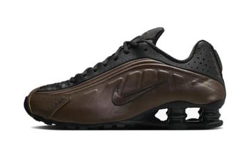 Nike Shox R4 Ironstone Off Noir (Womens), Nieuw