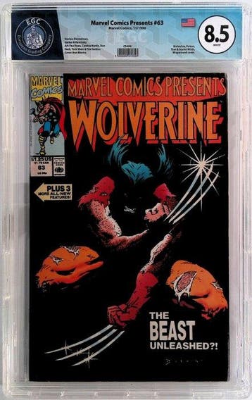 Marvel Comics Presents #63 - EGC 9.8 - 1 Graded comic -, Boeken, Nieuw