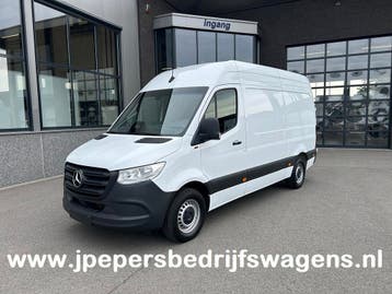 Zakelijke Lease |  Mercedes-Benz Sprinter 315 CDI L2 H2 RWD, Stof, Gebruikt, Wit, Mercedes-Benz