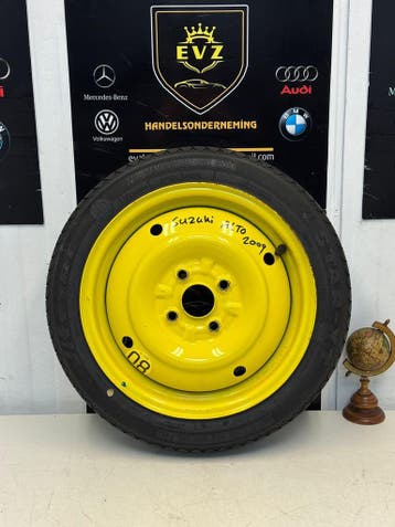 Suzuki Alto bj.2009 Reservewiel 115/70R14 inch 4x100, 14 inch, Gebruikt, Banden en Velgen, Personenwagen