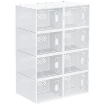 8-delige Set Schoenendozen, Schoenenorganizer Met Magnetisch, Huis en Inrichting, Verzenden, Nieuw