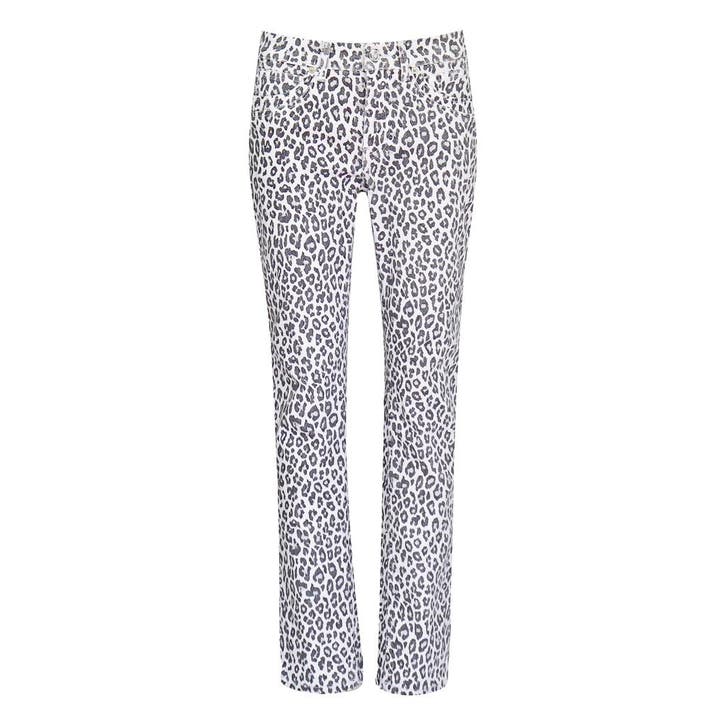 MAC • Angela new jeans luipaard • 36, Kleding | Dames, Spijkerbroeken en Jeans, Wit, Nieuw, Verzenden