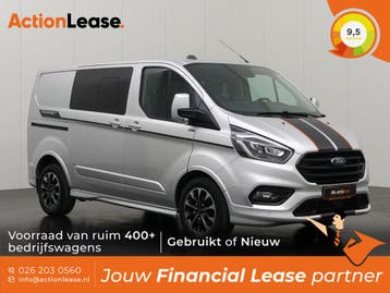 Ford Transit Custom Dubbel cabine L1 H1 2022 Diesel, Automaat, Zwart, Diesel, Nieuw