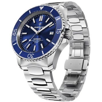 Venezianico - Nereide 42 Automatic Blu Dial - 3321502C -, Nieuw