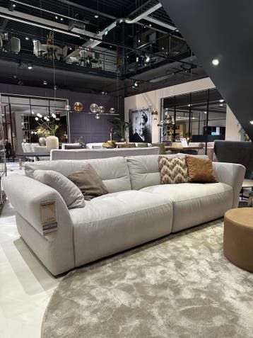 Dutchz 2700 4-zitsbank **SHOWROOMMODEL**, Nieuw, Stof