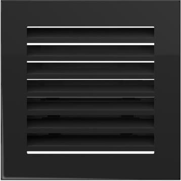 Convectierooster Black 17x17, Doe-het-zelf en Verbouw, Verwarming en Radiatoren, Nieuw