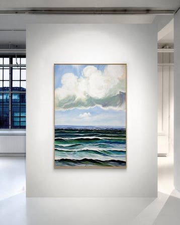 Ella Suárez - Nubes sobre el mar - XL (no reserve)