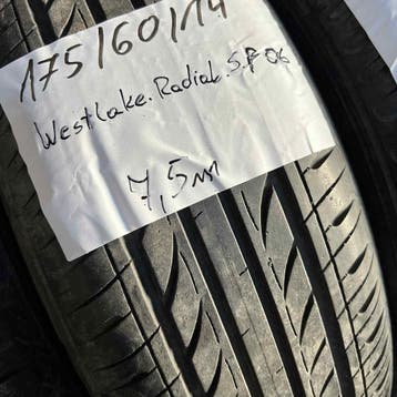 2 x Westlake 175-60-14 Zomerbanden 7,5mm, 14 inch, Gebruikt, 175 mm, Ophalen of Verzenden