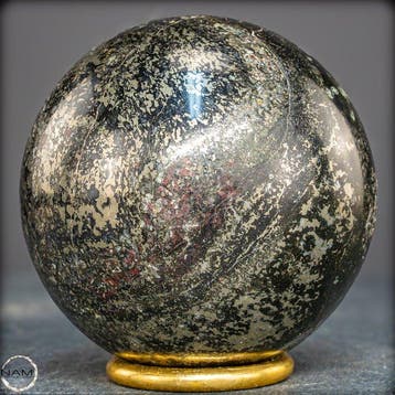 Zeldzame eerste kwaliteit gouden chalcopyriet Sphere, Polen-