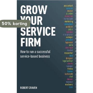 Grow Your Service Firm - Robert Craven 9781780590882, Verzenden, Zo goed als nieuw, Robert Craven