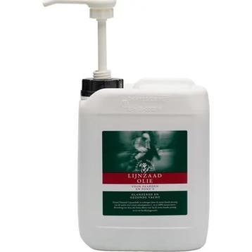 Grand National Lijnzaadolie - 5 liter, Dieren en Toebehoren, Verzenden, Nieuw