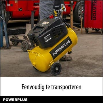 Powerplus compressor POWX17250 - Luchtcompressor 1200W - 8, Ophalen of Verzenden, Nieuw