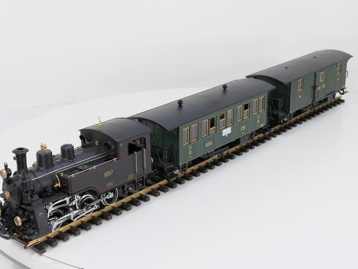 LGB XL Set 20471 , 30330 & 40330 Ballenberg-Zahnrad-Dampf..., Hobby en Vrije tijd, Modeltreinen | Overige schalen, Overige typen